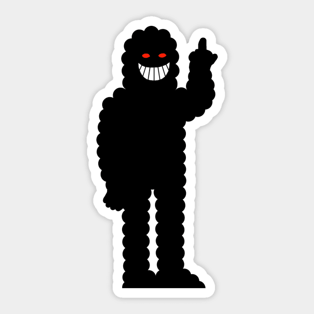 SHADOW BLOKE Sticker by OLIVER HASSELL
